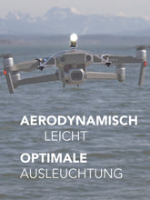 Laden Sie das Bild in den Galerie-Viewer, Roboterwerk M.O.N.A. Mavic: ein LED-Scheinwerfer für DJI Mavic Pro und Mavic 2 (Pro/Zoom/Enterprise)