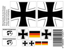 Laden Sie das Bild in den Galerie-Viewer, Roboterwerk Drohnen-Aufkleber - Abzeichen Internationaler Luftflotten