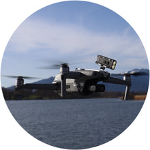 Laden Sie das Bild in den Galerie-Viewer, Roboterwerk - Air 2 Single MONA 700 Scheinwerfer und Positions Licht mit doppel LED Strahler und USB Akku bis zu 700 Lumen (für DJI Mavic Air 2)