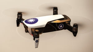 Roboterwerk Drohnen-Aufkleber - Abzeichen Internationaler Luftflotten