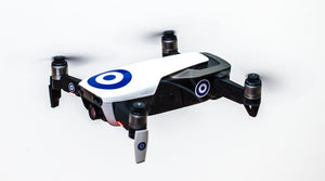 Roboterwerk Drohnen-Aufkleber - Abzeichen Internationaler Luftflotten